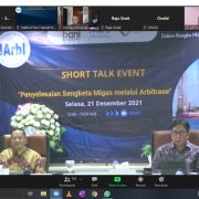 IArbI Gelar Webinar Short Talk Event: Penyelesaian Sengketa Migas