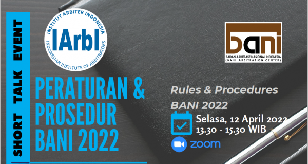 Peraturan dan Prosedur BANI 2022
