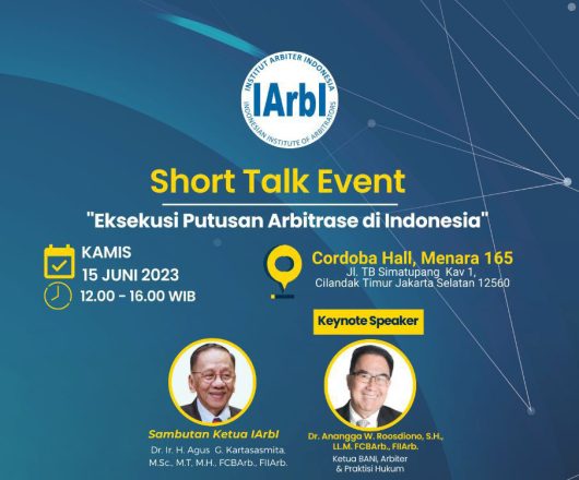 Short Talk Event IArbI 2023