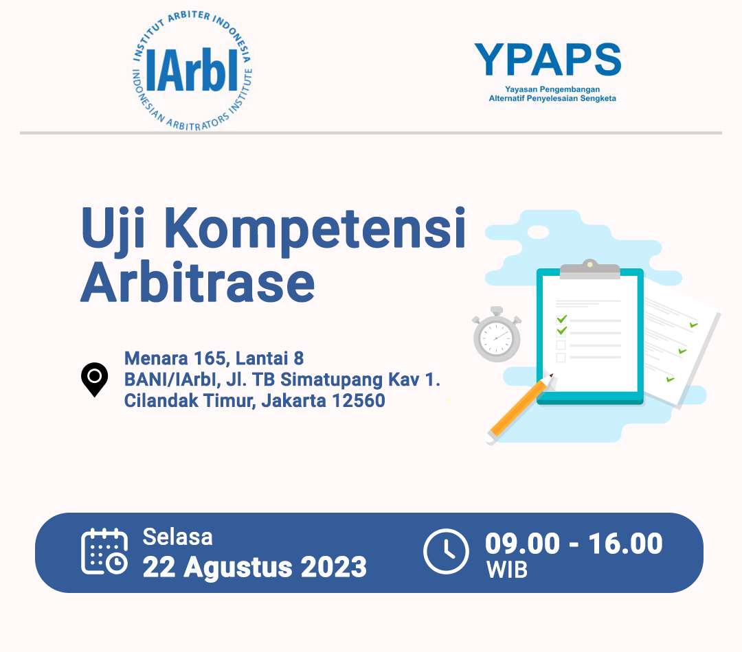Uji Kompetensi Arbitrase